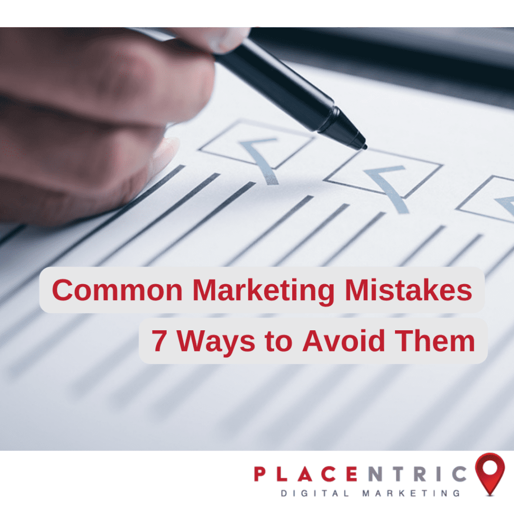 marketing mistakes to avoid