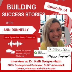 Building Success Stories Interview with Dr. Kelli Borgos-Hatin, SUNY Distinguished Professor, SUNY Adirondack, Owner Mixaritas and Mixa-Fusion