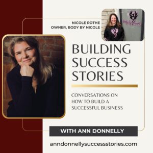 Nicole Roth, Owner, Body by Nicole, Season 2 Episode 3 of the Building Success Stories podcast