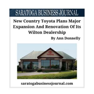 New Country Toyota Plans Major Expansion And Renovation Of Its Wilton Dealership